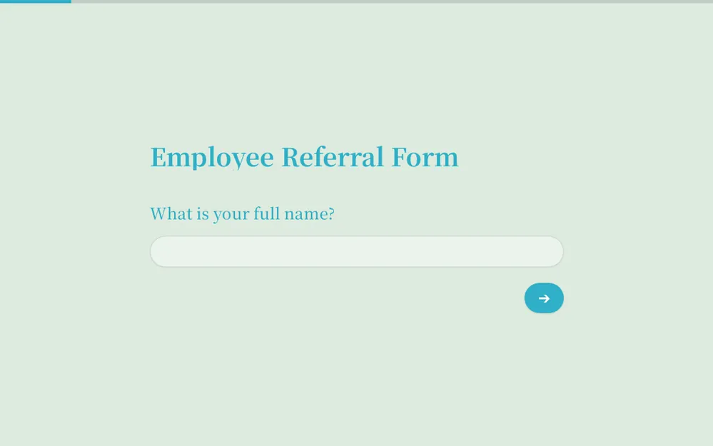 Employee Referral Form Template template image