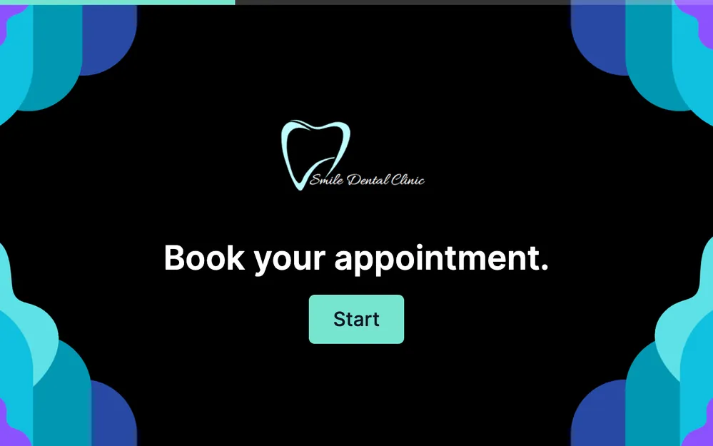 Dental Appointment Form Template template preview