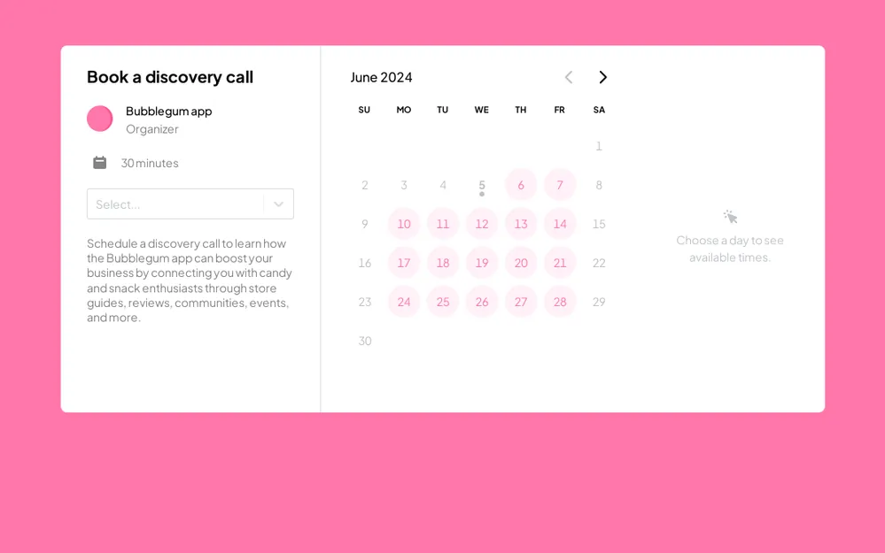 Discovery Call Form Template template preview