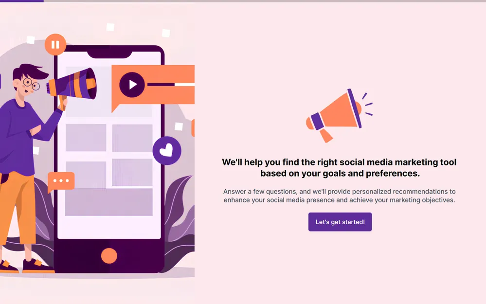 Social Media Marketing Quiz Template template preview