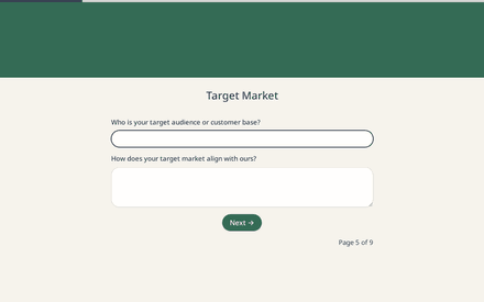 Target form page preview