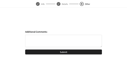 Other form page preview