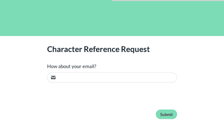 Email form page preview