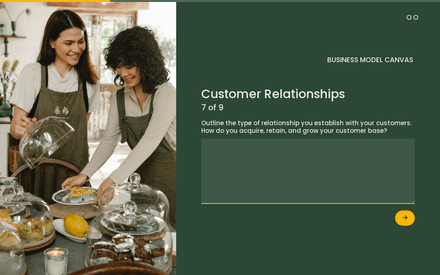 Relationships form page preview