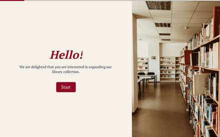 Hi! form page preview