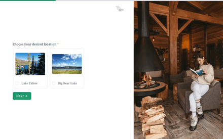 Branch form page preview