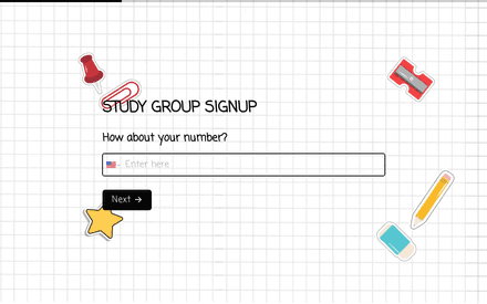 Phone form page preview
