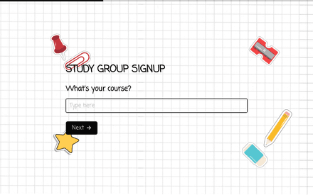 Course form page preview