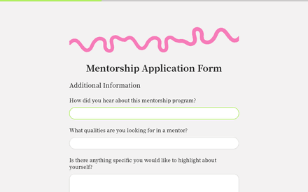 Additional form page preview