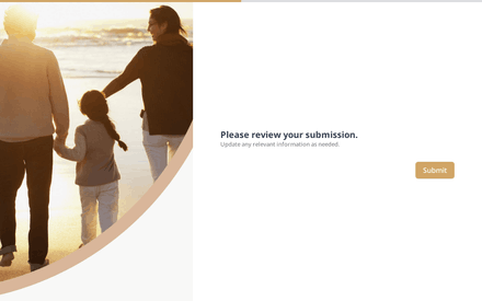 Review form page preview