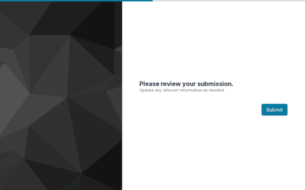 Review form page preview