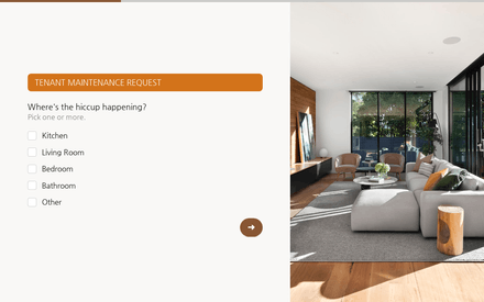 Location form page preview