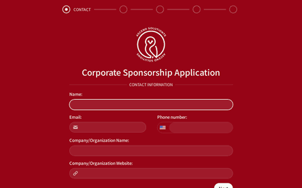 Contact form page preview