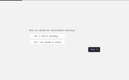 RSVP form page preview