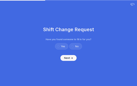 Replacement form page preview