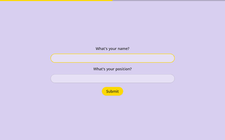 Nominator form page preview