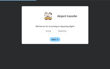 Transfer form page preview