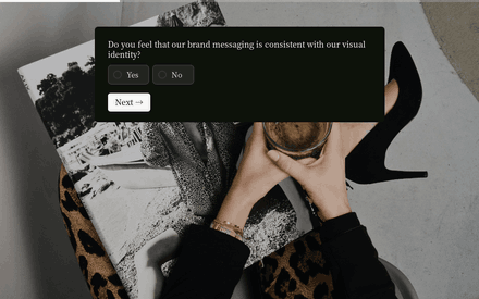 Messaging form page preview