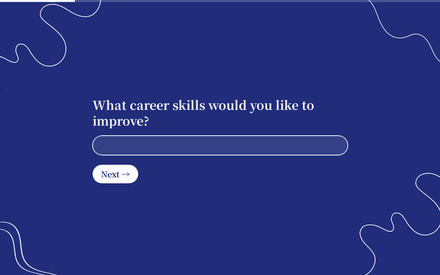 Skills form page preview