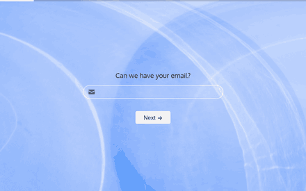 Email form page preview